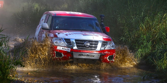 خنيصر وباترول يتوجان بالمركز الثاني في كأس العالم للراليات الصحراوية الطويلة