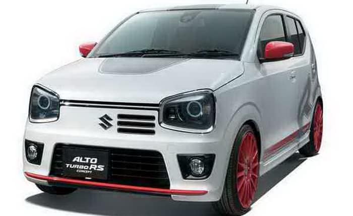 سوزوكي ألتو RS تيربو تعلن عن نفسها قبل الظهور في معرض طوكيو أوتو صالون