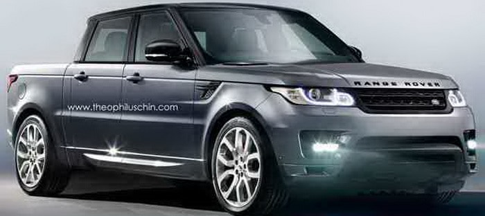 رانج روفر سبورت تتحول لشاحنة مثيرة في صور تخيلية