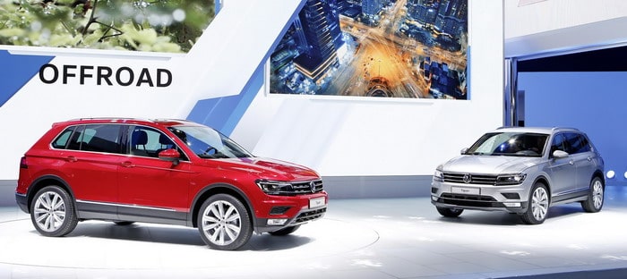 فولكس فاجن تيجوان تظهر في فرانكفورت 2015 أفضل وأكبر وأخف وزناً