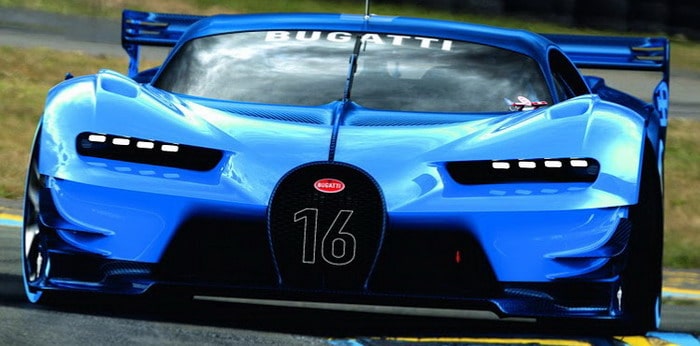 الكشف عن مزيد من ملامح بوجاتي شيرون في صور تخيلية جديدة