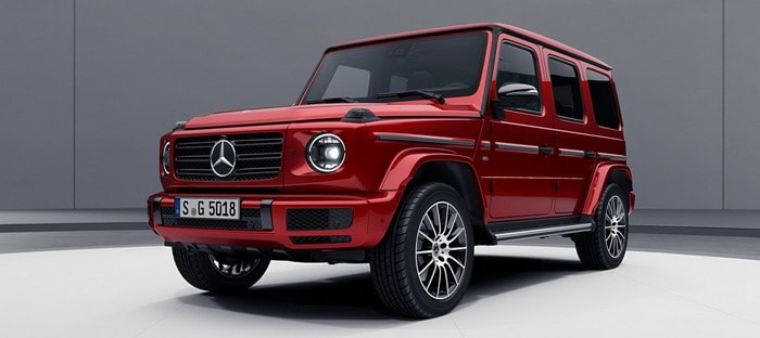 مرسيدس GClass 2019 الجديدة تزداد إثارة مع باقة Night Package