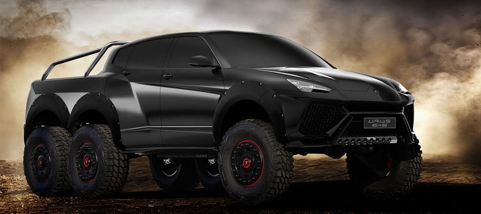 لامبورجيني Urus 6×6 ستجعل مرسيدس G63 AMG 6×6 كالوحش المدلل