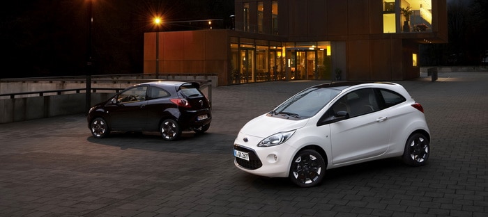 فورد فييستا وكا Black and White Editions ينطلقان في أوروبا لعشاق الأبيض والأسود