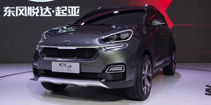 كيا KX3 التجريبية تنطلق بمعرض غوانزو للسيارات