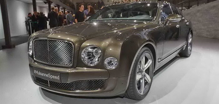 باريس 2014 : بنتلي مولسان سبيد تظهر بقوة 530 حصان