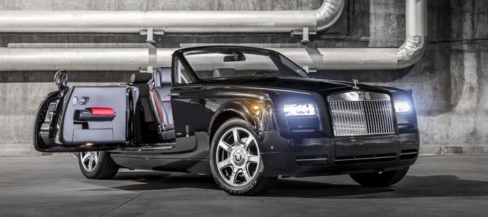 رولزرويس فانتوم Drophead Coupe Nighthawk . . ثرية بألياف الكربون