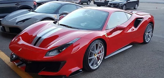 فيراري 488 بيستا الجديدة ترصد في طريق عام بتصميم مثير
