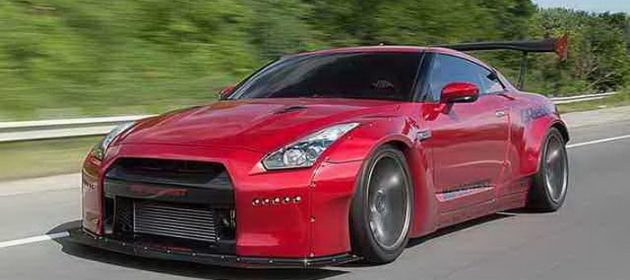 نيسان GTR بعجلات جديدة وتعديلات عضلية تزداد غضباً