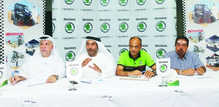 سكودا تتعاون مع نادي الإمارات موتوربلكس لتنظيم بطولة الرالي كروس في يناير المقبل
