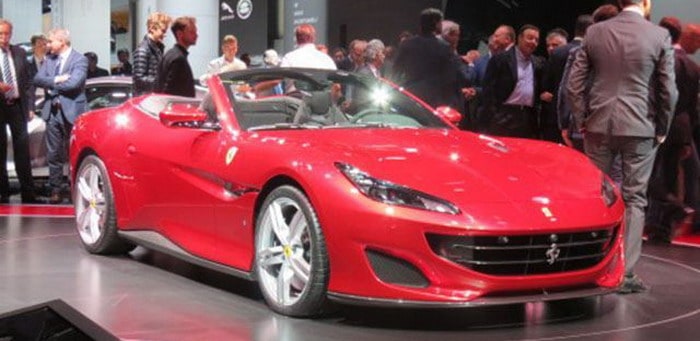 فيراري تبدأ تقديم موديلات أرخص مع بورتوفينو الجديدة في فرانكفورت