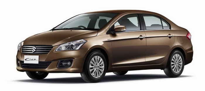 سوزوكي سياز السيدان المدمجة الجديدة تنطلق في تايلاند