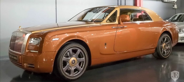 رولزرويس فانتوم كوبيه الوحيدة من نوعها تعرض للبيع في دبي