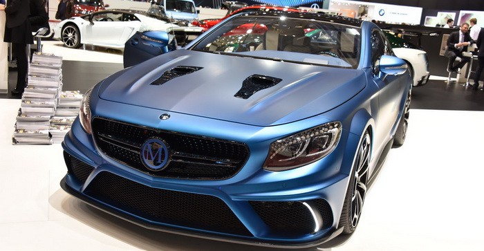مرسيدس S63 AMG كوبيه مانسوري بقوة 972 حصان تنطلق في جنيف 2015