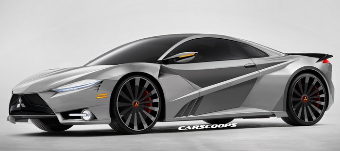 إماراتي يتخيل خليفة ميتسوبيشي 3000GT من ملامح أكيورا NSX 2016