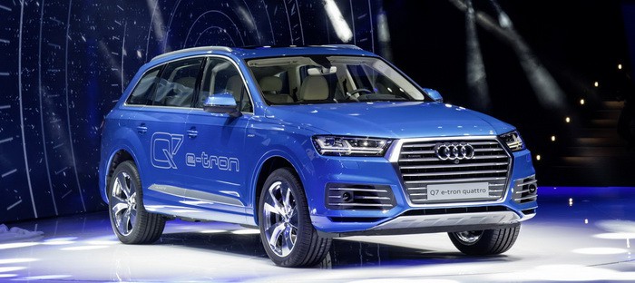 Q7 ETron أول ديزل هجينة من أودي تواجه الجمهور في جنيف 2015