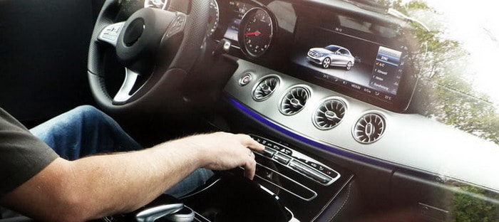 مرسيدس EClass كوبيه 2018 تعرض مقصورتها الداخلية المثيرة