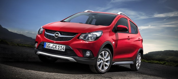 أوبل كارل Rocks . . تنطلق في أوروبا بمحرك وحيد وارتفاع كبير عن الارض