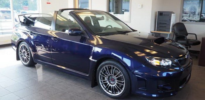 يمكنكم الآن شراء نسخة مكشوفة من سوبارو امبريزا WRX STI