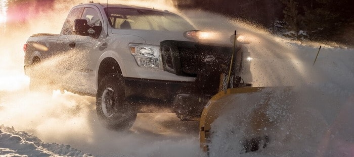 نيسان تيتان XD موديل 2018 تتجهز للشتاء بباقة Snow plow