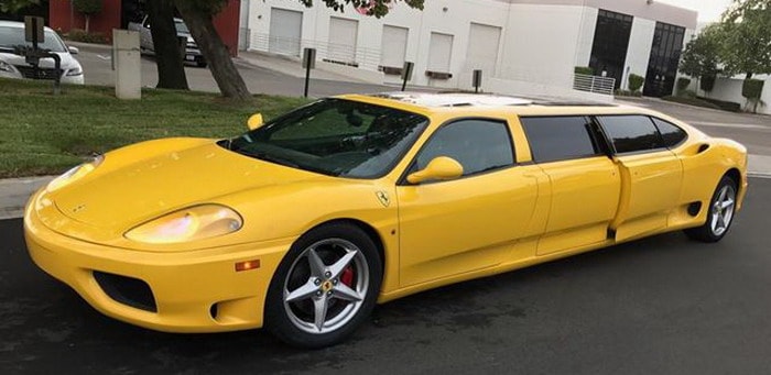 بيع فيراري 360 مودينا الليموزين بسعر تجاوز 100 ألف دولار