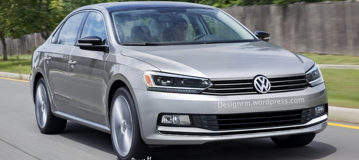 فولكس فاجن باسات 2016 بالمواصفات الأمريكية تشوق الجمهور بصور تخيلية