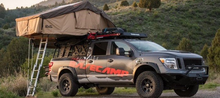 نيسان تيتان XD PRO4X Project Basecamp . . وحش الطرق الوعرة والتخييم