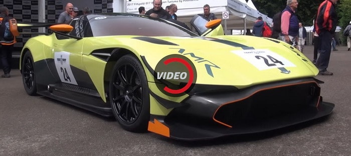 أستون مارتن فولكان AMR Pro تختبر قدراتها في جودوود 2017
