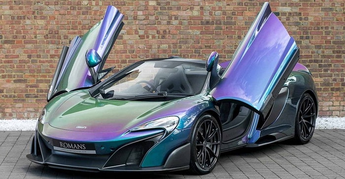تكلفة الطلاء لهذه النسخة من ماكلارين 675LT أكبر من سعر هوندا سيفيك TypeR جديدة!!