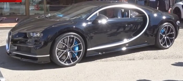 بوجاتي شيرون تشعر بحريتها الكاملة في موناكو