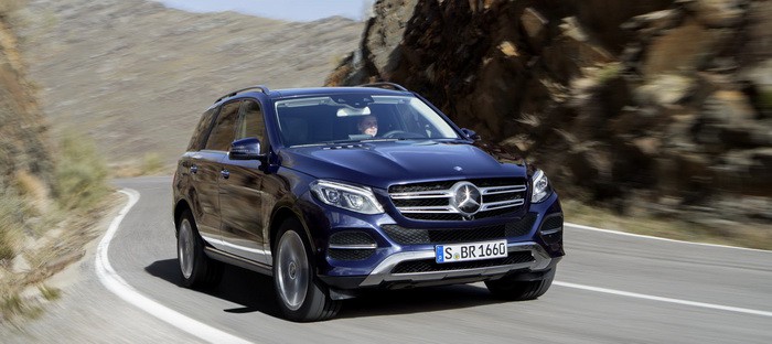مرسيدس GLE 2016 تتجاوز حاجز الغموض وتنطلق بشكل رسمي