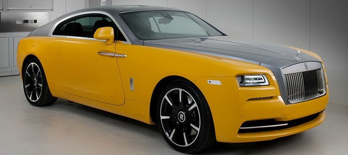 رولزرويس ريث تولد من جديد باللون الاصفر في نسخة محسنة جديدة