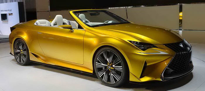 لكزس LFC2 التجريبية تكشف عن مظهر قتالي وجد ليدوم في لوس أنجلوس 2014