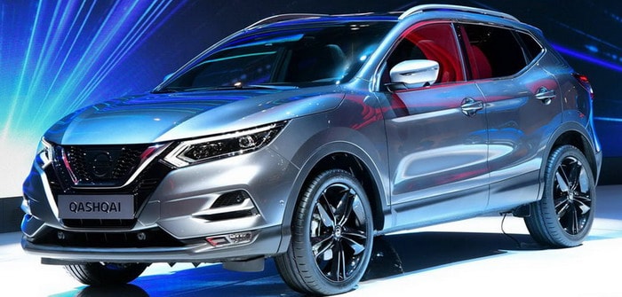 نيسان قشقاي 2018 المحسنة تحصل علي تكنولوجيا قيادة ذاتية في جنيف 2017