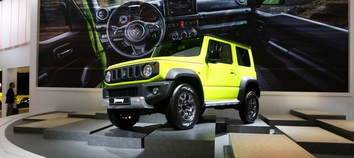 سوزوكي جيمني الجديدة تقدم في باريس 2018 بروح الماضي ولمسات الحاضر