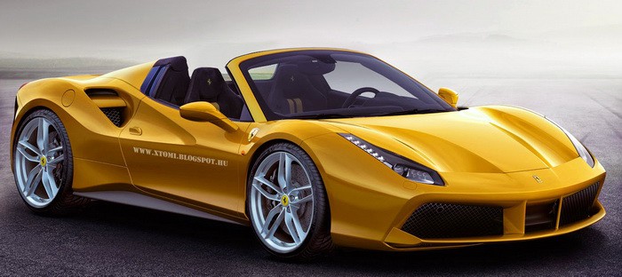 فيراري 488 GTB تتحول من كوبيه لمكشوفة في صور تخيلية