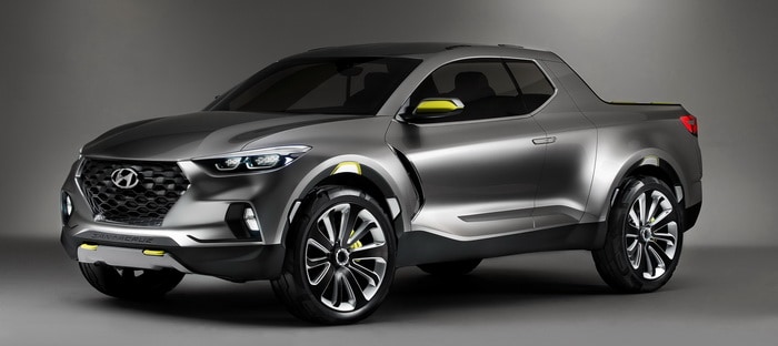 هيونداي سانتا كروز كروس أوفر ترك التجريبية . . مغامرة الألفية في ديترويت 2015