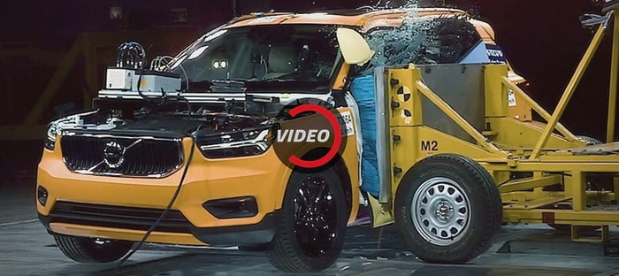 فيديو : هكذا جرت اختبارات فولفو لتصادم XC40 الجديدة !!