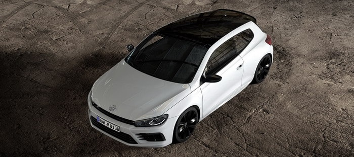 فولكس فاجن شيروكو R تتحدث بباقة Black Style الخاصة