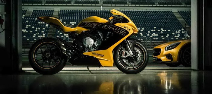 مرسيدس AMG و MV Agusta يقدمان نسخة F3 800 الوحيدة من نوعها