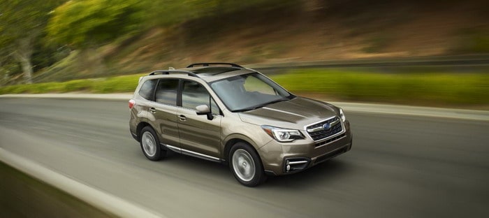 سوبارو فورستر 2017 . . مزايا أمان جديدة وضوضاء أقل ومقصورة مجددة