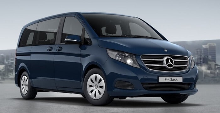 مرسيدس VClass Rise تظهر قبل تقديمها في معرض فرانكفورت