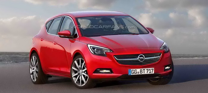 أوبل أسترا 2016 تستعد للإنتاج بمزيد من الرقي الذي يظهر عبر صور تخيلية