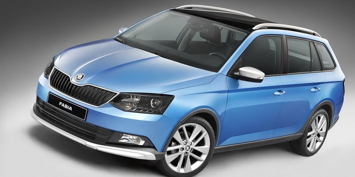 سكودا فابيا كومبي ScoutLine تقدم في أوروبا بوجه أكثر شراسة