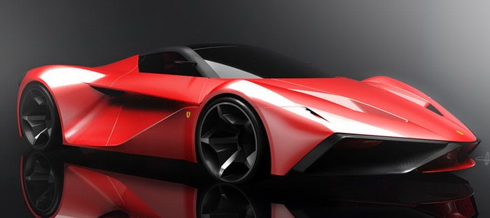 صور تخيلية لفيراري لاروسا بديلة موديل لافيراري