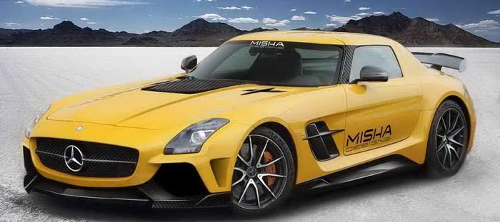 مرسيدس SLS AMG تحصل علي حياة جديدة عبر لمسات ميشا ديزاين