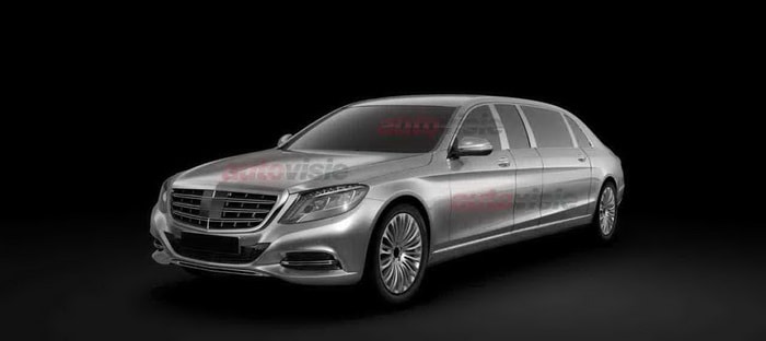 مرسيدسبنز SClass بولمان تكشف ملامحها الفاخرة عبر تسريب رسوم براءة الاختراع