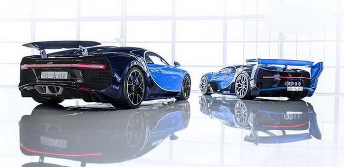 أمير سعودي يشتري سيارتين بوجاتي شيرون وفيجن GT التجريبية