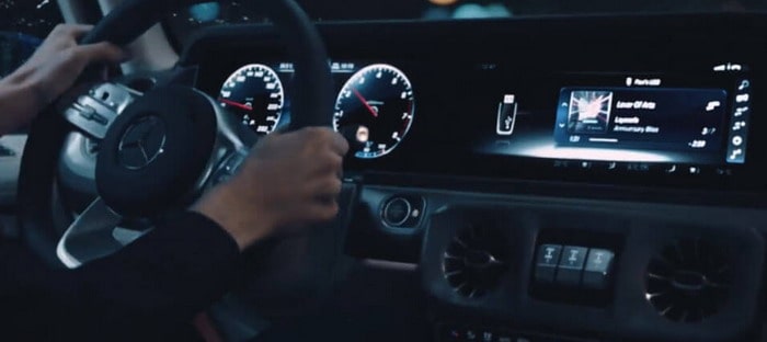 مرسيدس GClass الجديدة تظهر بصورة تشويقية