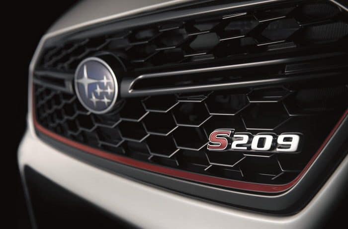 سوبارو STI S209 الشرسة تستعد للظهور بشكل رسمي